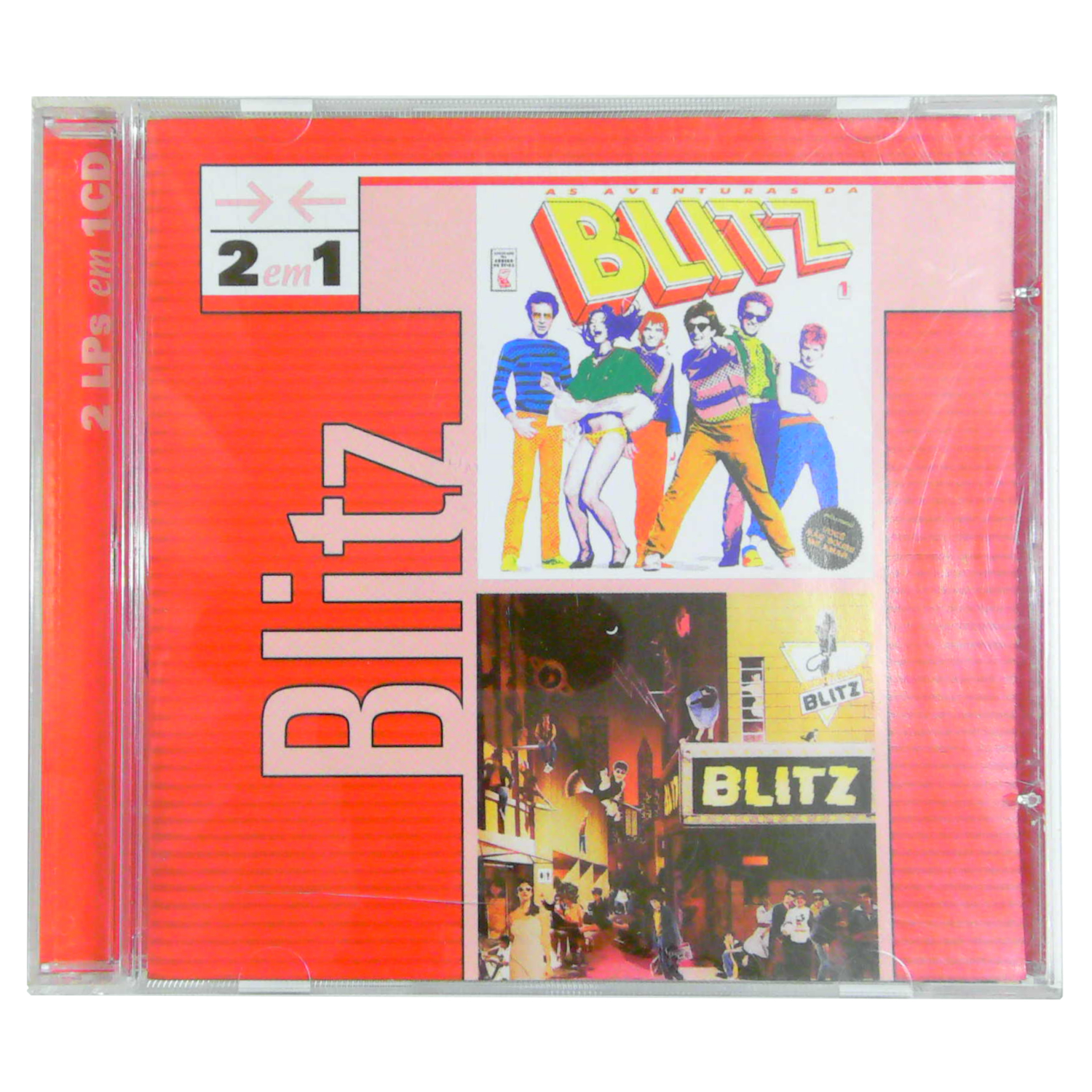 Front Picture of CD - Blitz - 2 Em 1: As Aventuras Da Blitz & Radioatividade